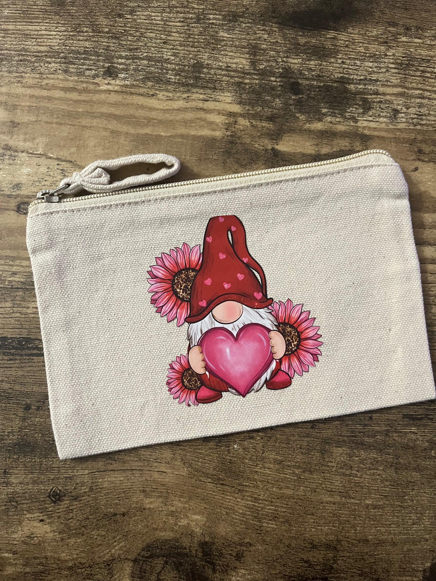 Thick zipper pouch