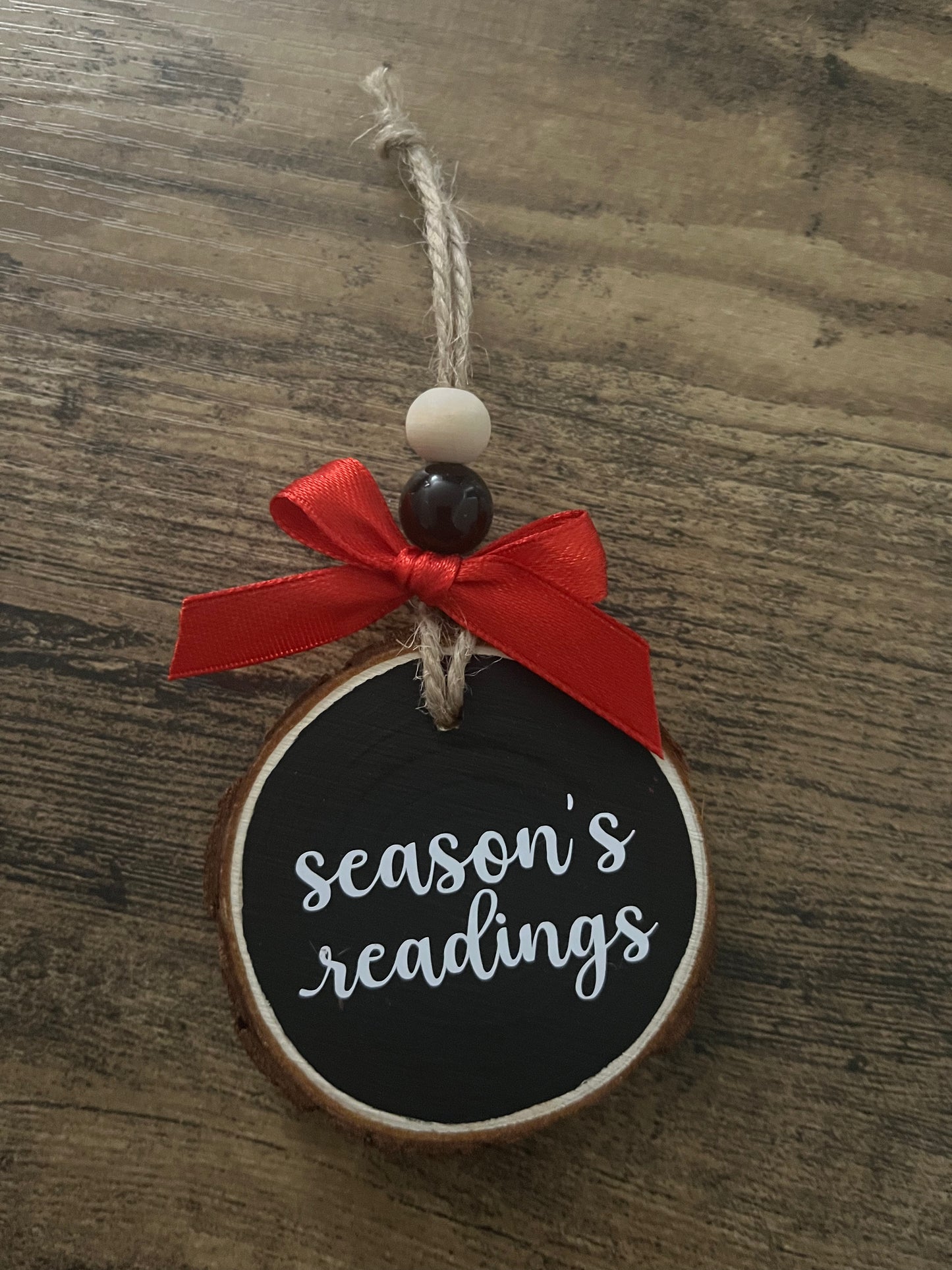 Wooden ornaments