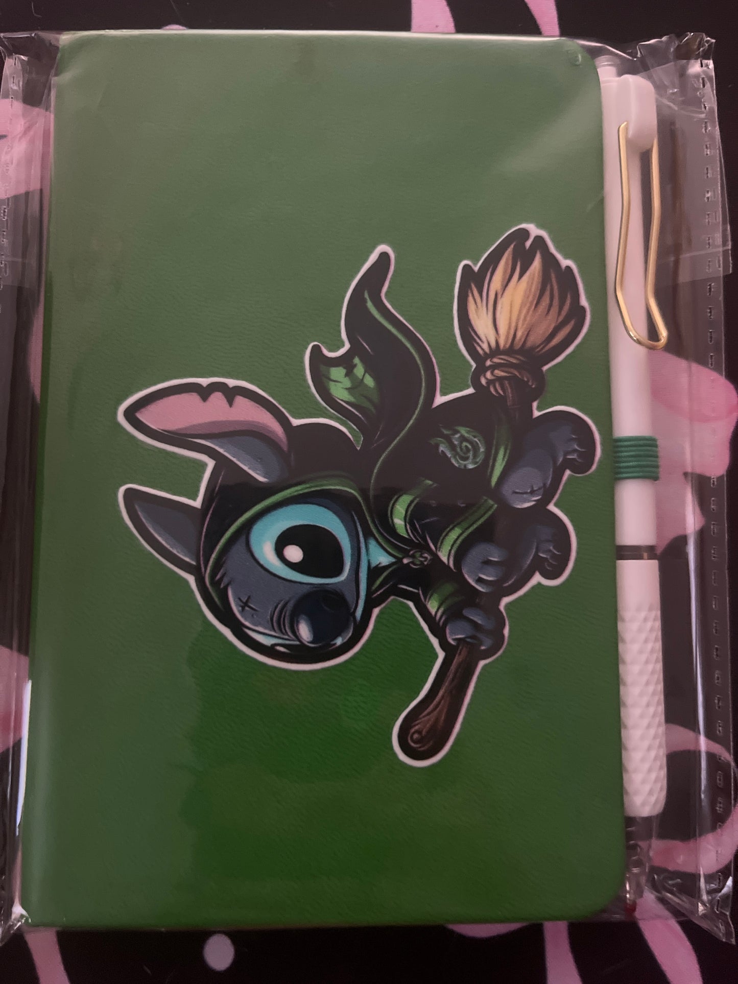 Pocket notebook with pen
