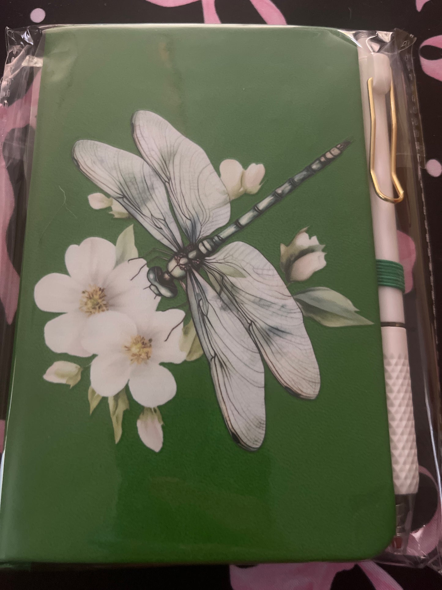 Pocket notebook with pen