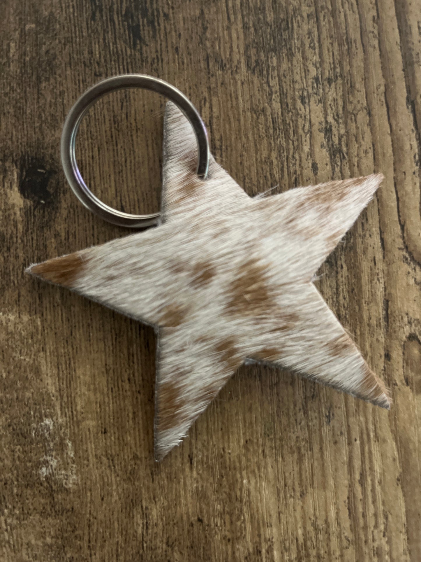 Cowhide keychains/ornaments