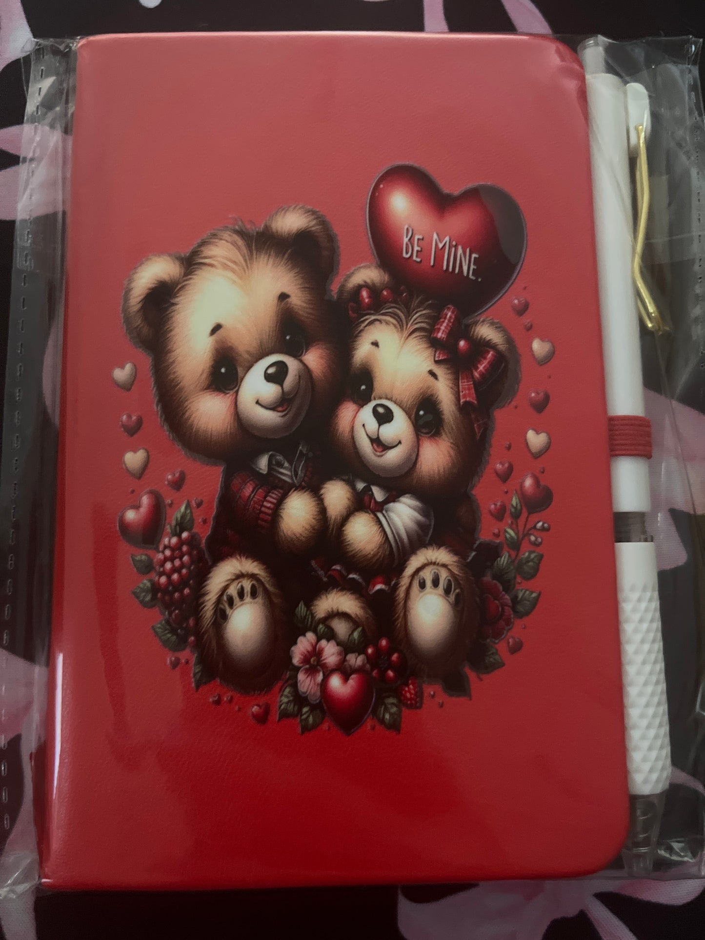 Pocket notebook with pen