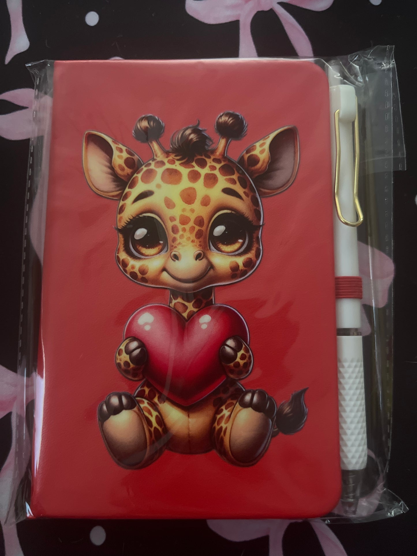 Pocket notebook with pen