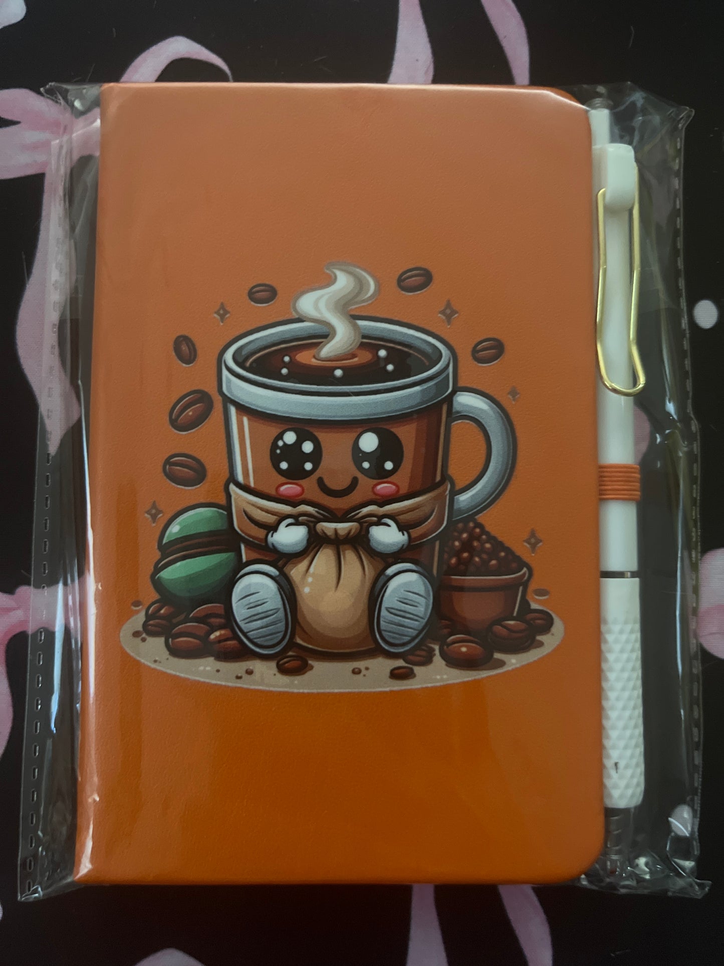 Pocket notebook with pen