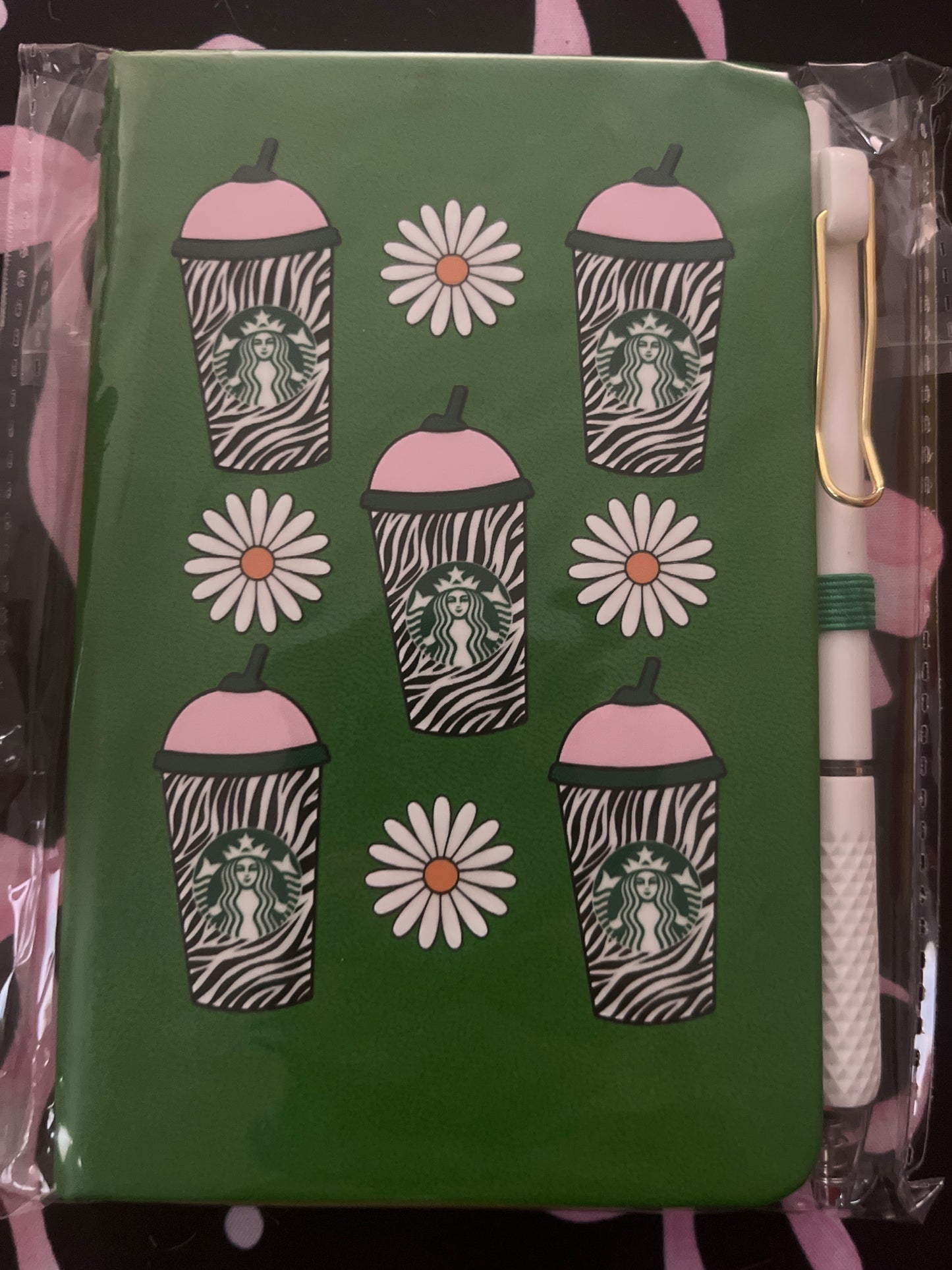 Pocket notebook with pen