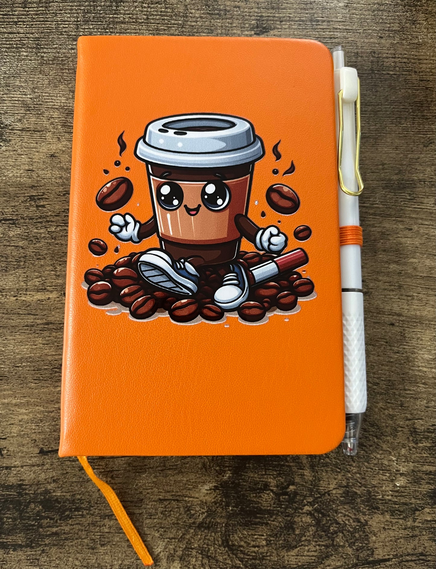 Pocket notebook with pen