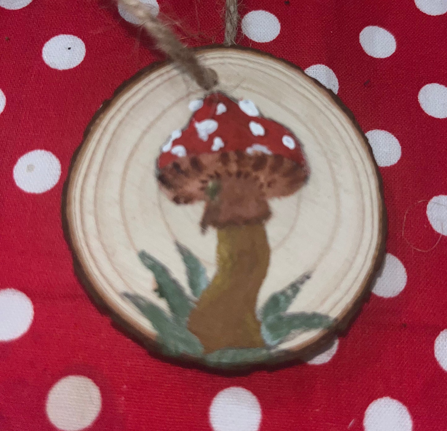 Hand painted ornaments