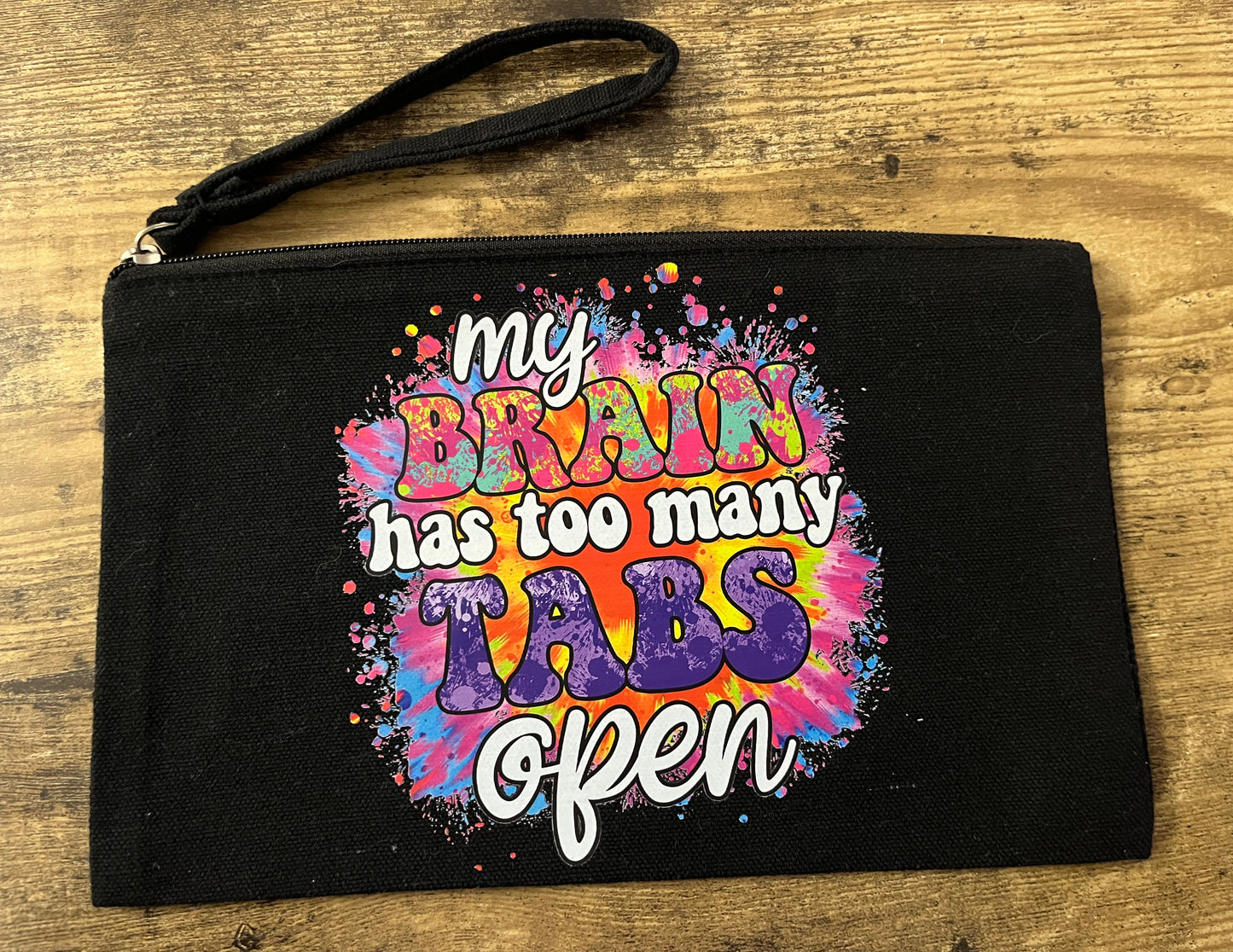 Large zipper pouch