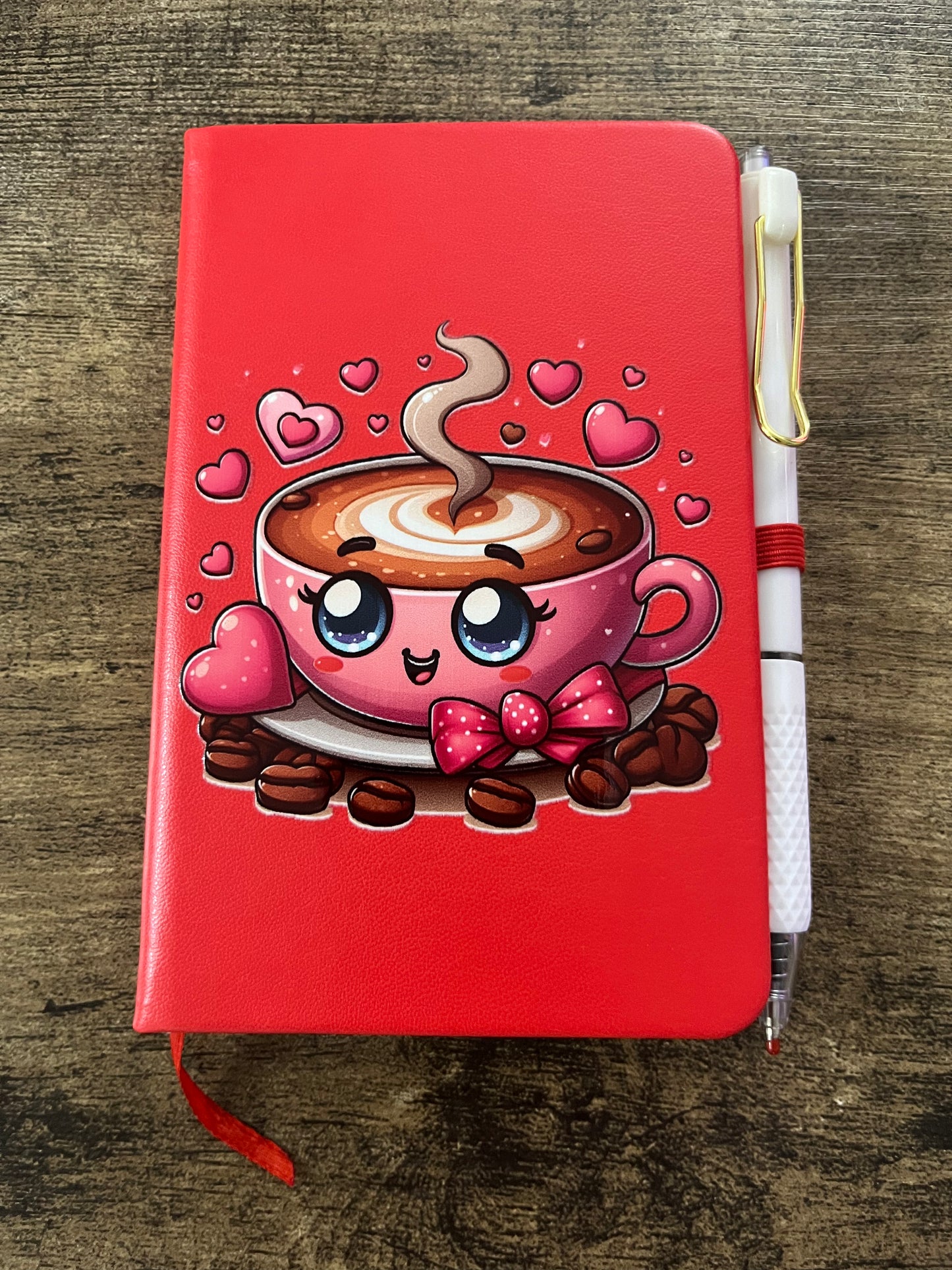 Pocket notebook with pen