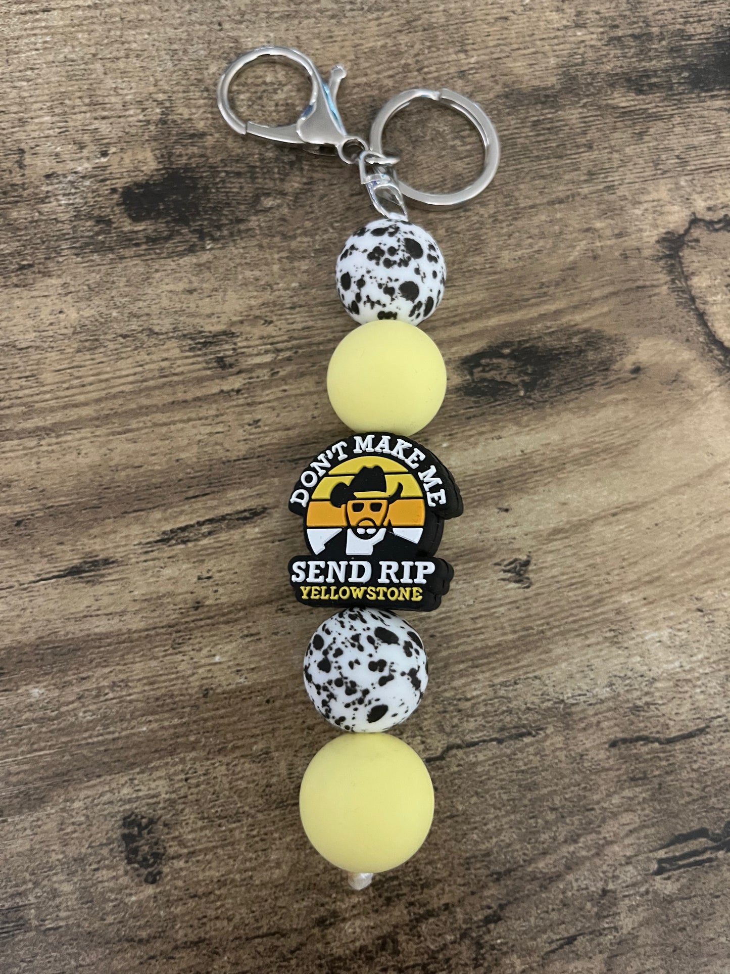 Beaded keychains