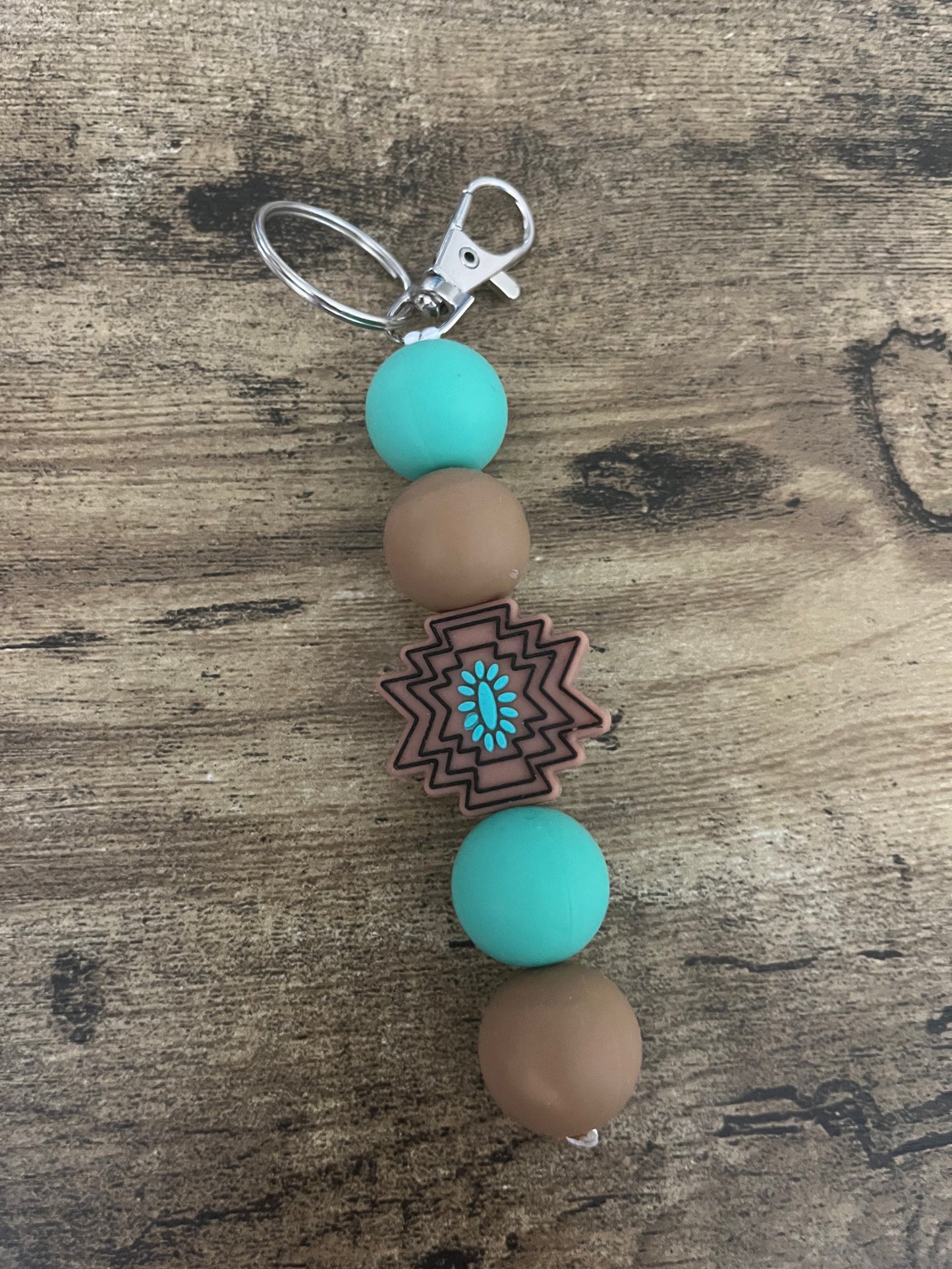 Beaded keychains