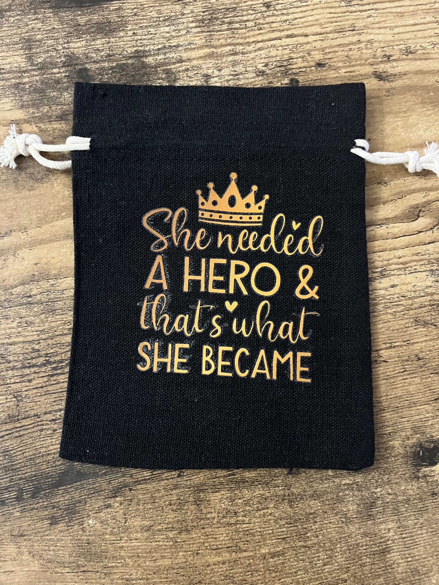 Mini cinch bags