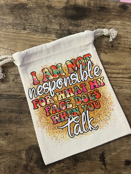 Small cinch bags