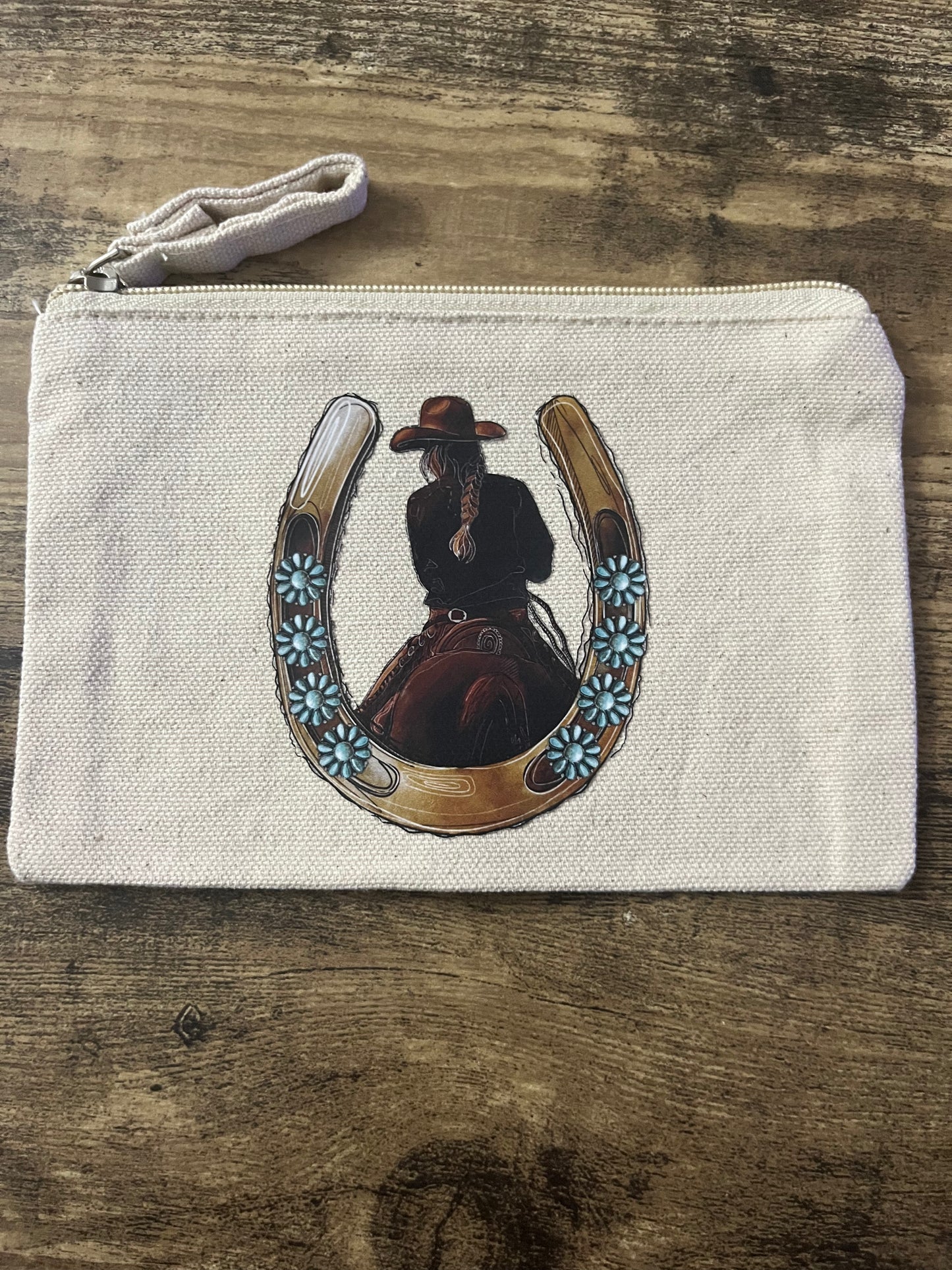 Thick zipper pouch