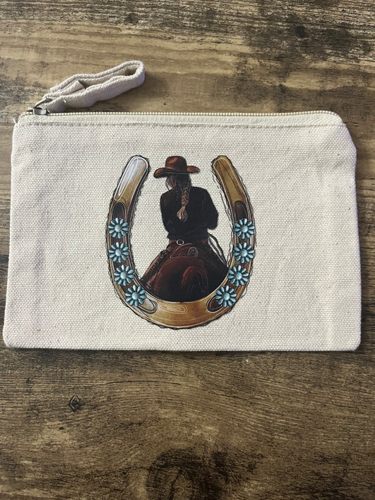 Thick zipper pouch