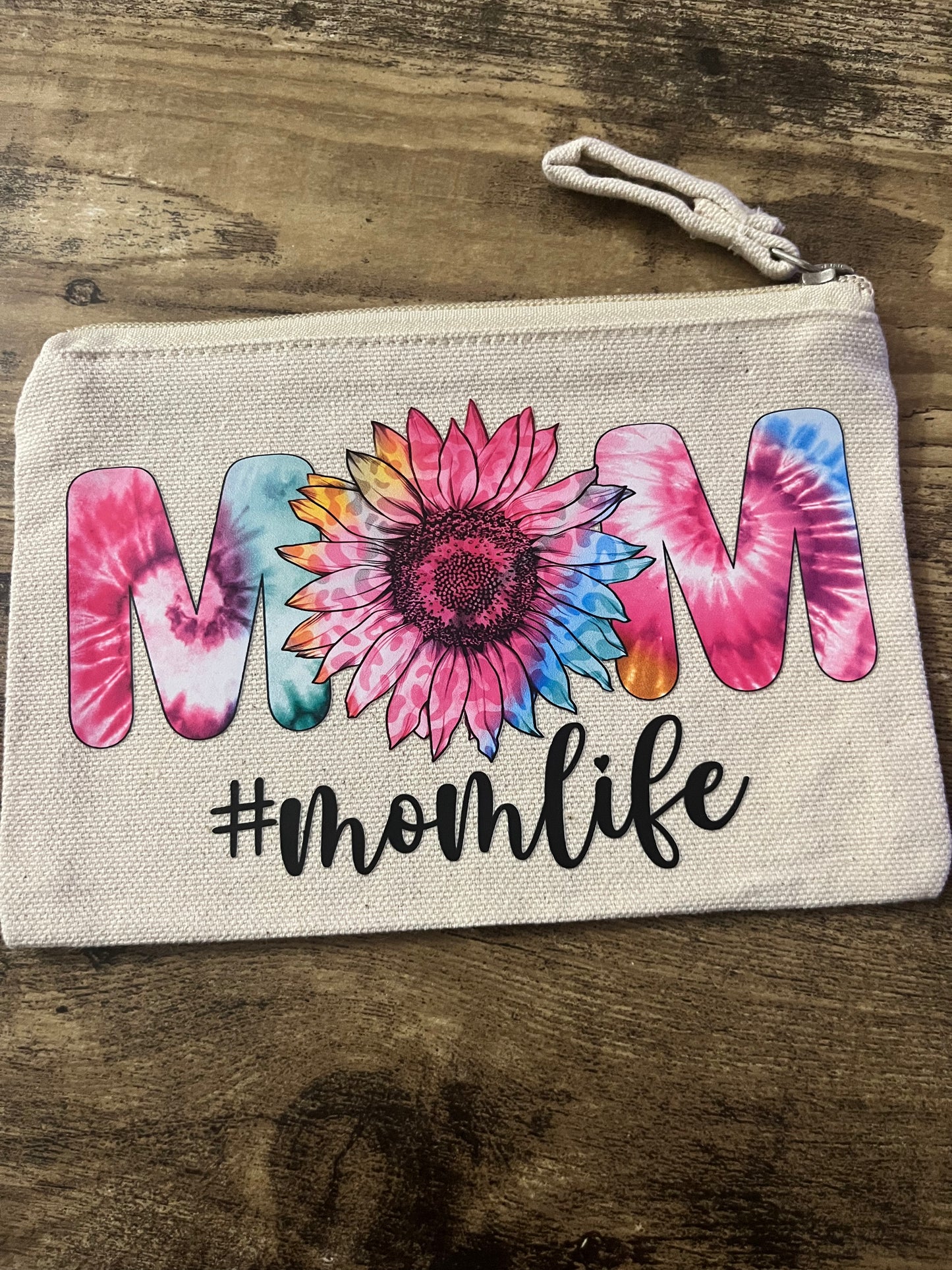 Thick zipper pouch