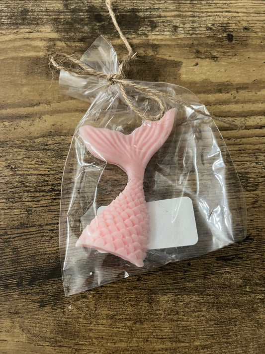 Mermaid tail soap