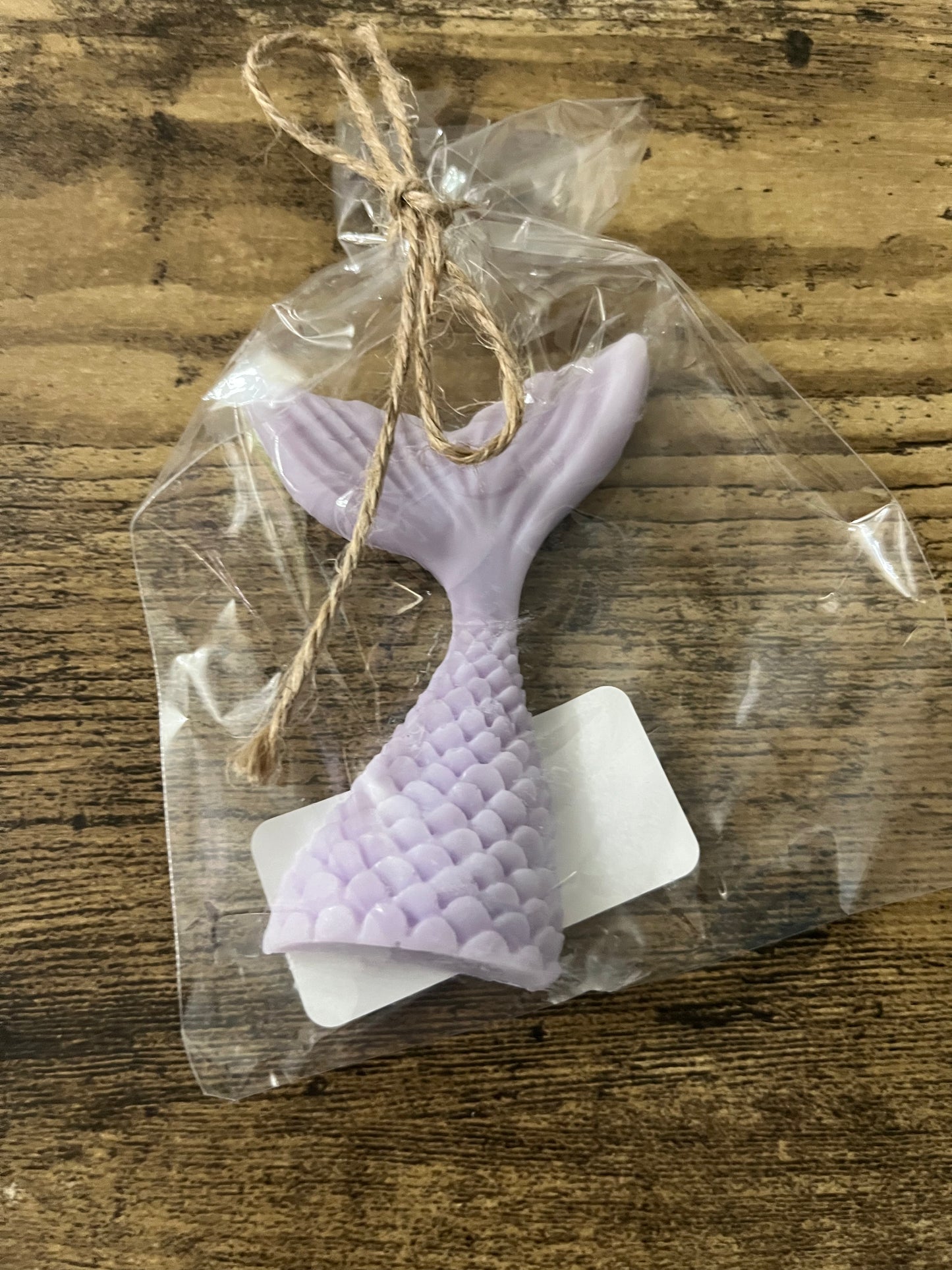 Mermaid tail soap