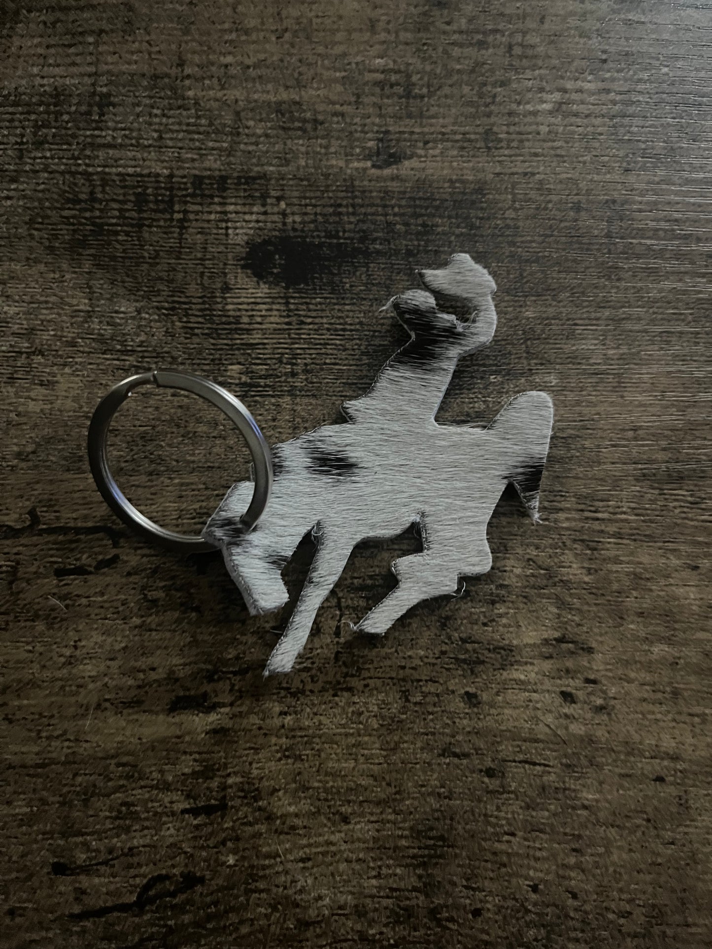 Cowhide keychains/ornaments