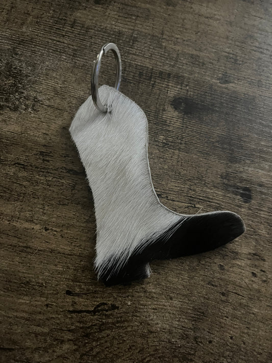 Cowhide keychains/ornaments