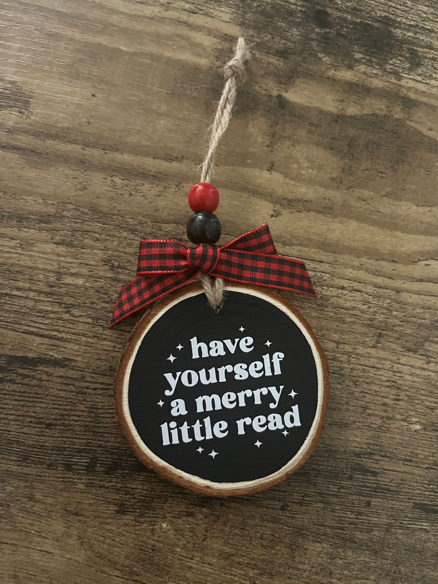 Wooden ornaments